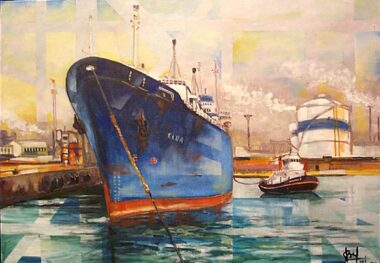 Acrylique sur toile-(65x42)