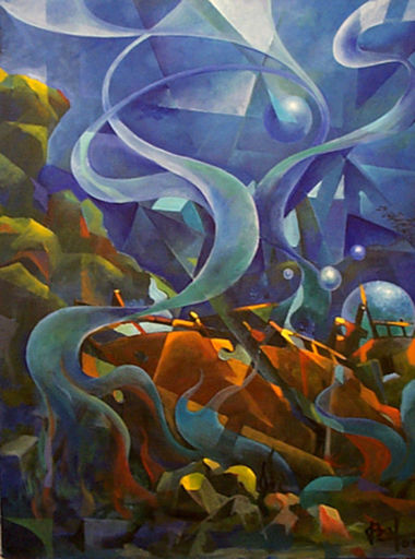 Acrylique sur toile (65x50)