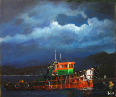Acrylique sur toile (46x55)