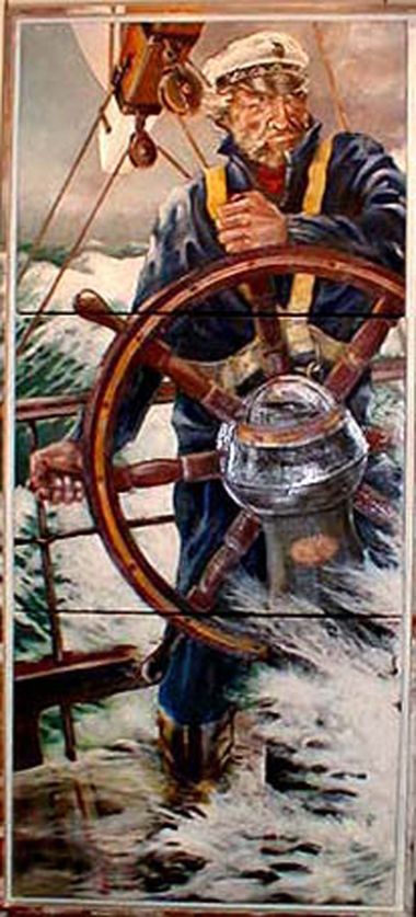 Huile sur toile (146x65)
