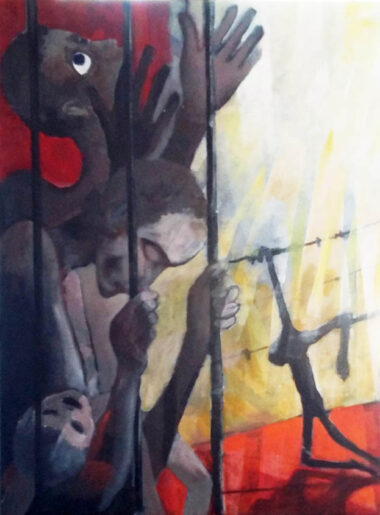 Acrylique sur toile (73x55) Acrylique sur toile (73x55)