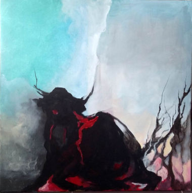 Acrylique sur toile (80x80) Acrylique sur toile (80x80)