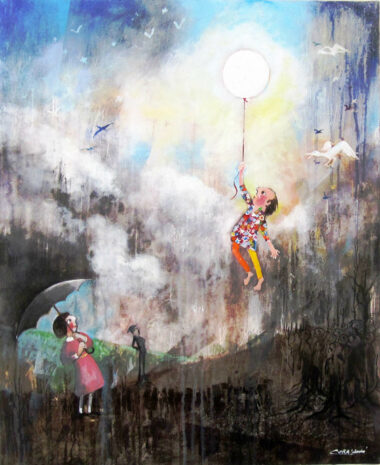 Acrylique sur toile (73x60) Acrylique sur toile (73x60)