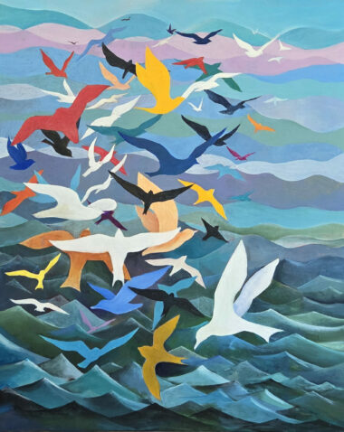 Acrylique sur toile (100x80)