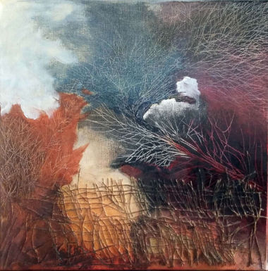 Technique mixte sur toile (40x40) Technique mixte sur toile (40x40)