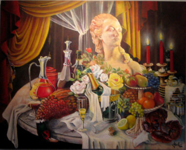 Acrylique sur toile (100x80) Acrylique sur toile (100x80)