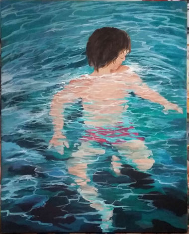 Acrylique sur toile (100x80) Acrylique sur toile (100x80)