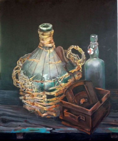 Acrylique sur toile (73x60) Acrylique sur toile (73x60)