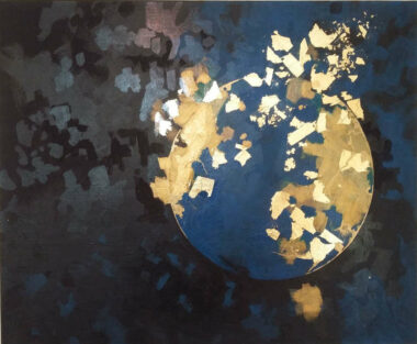 Technique mixte sur toile - 2016 (70x50) DÉSINTÉGRATION