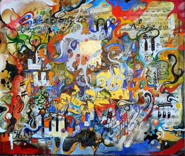 Technique mixte (54x65) Scherzo